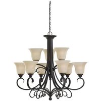 Mid Sized Chandelier 33-3/4" Width Mid Sized Chandelier 33-3/4" Width
