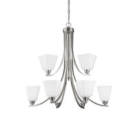 Mid Sized Chandelier 33-1/2" Width