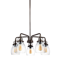 Mini Chandelier 23-4/5" Width Mini Chandelier 23-4/5" Width
