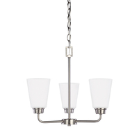 Mini Chandelier 17-4/5" Width Mini Chandelier 17-4/5" Width