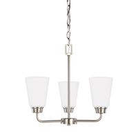 Mini Chandelier 17-4/5" Width