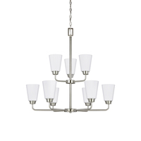 Mid Sized Chandelier 29" Width