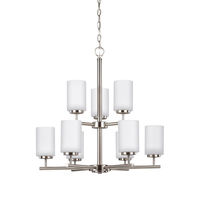Mid Sized Chandelier 25-31/32" Width