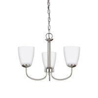 Mini Chandelier 19-2/3" Width