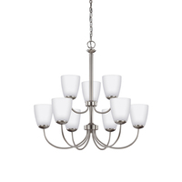 Mid Sized Chandelier 27-4/5" Width