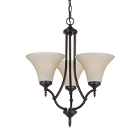 Mini Chandelier 18-1/2" Width Mini Chandelier 18-1/2" Width