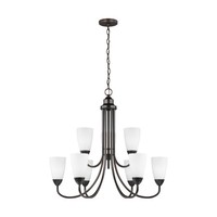 Mid Sized Chandelier 28-4/5" Width