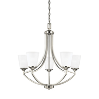 Mid Sized Chandelier 27-2/3" Width