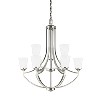 Mid Sized Chandelier 33" Width