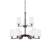 Mid Sized Chandelier 31-1/2" Width Mid Sized Chandelier 31-1/2" Width