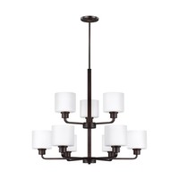 Mid Sized Chandelier 31-2/5" Width