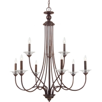 Mid Sized Chandelier 34" Width Mid Sized Chandelier 34" Width