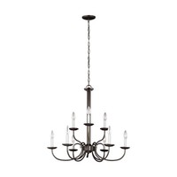 Mid Sized Chandelier 27-3/4" Width