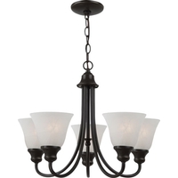 Mid Sized Chandelier 20-1/4" Width Mid Sized Chandelier 20-1/4" Width