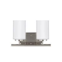 Bathroom Lighting (2 Bulbs) 12-1/2" Width Bathroom Lighting (2 Bulbs) 12-1/2" Width