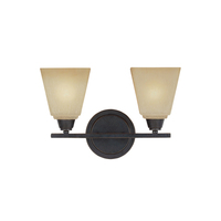 Bathroom Lighting (2 Bulbs) 14-2/3" Width Bathroom Lighting (2 Bulbs) 14-2/3" Width