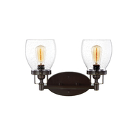 Bathroom Lighting (2 Bulbs) 15" Width Bathroom Lighting (2 Bulbs) 15" Width