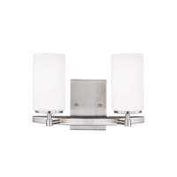 Bathroom Lighting (2 Bulbs) 13-1/2" Width Bathroom Lighting (2 Bulbs) 13-1/2" Width