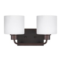 Bathroom Lighting (2 Bulbs) 14-1/4" Width Bathroom Lighting (2 Bulbs) 14-1/4" Width
