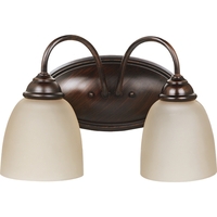 Bathroom Lighting (2 Bulbs) 13" Width Bathroom Lighting (2 Bulbs) 13" Width