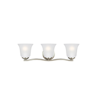Bathroom Lighting (3 bulbs) 23-1/4" Width