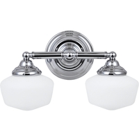 Bathroom Lighting (2 Bulbs) 17-1/4" Width Bathroom Lighting (2 Bulbs) 17-1/4" Width