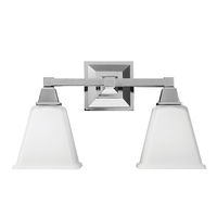 Bathroom Lighting (2 Bulbs) 16-1/2" Width Bathroom Lighting (2 Bulbs) 16-1/2" Width