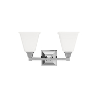 Bathroom Lighting (2 Bulbs) 16-1/2" Width Bathroom Lighting (2 Bulbs) 16-1/2" Width