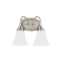 Bathroom Lighting (2 Bulbs) 11-3/4" Width