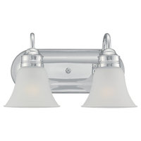 Bathroom Lighting (2 Bulbs) 15-1/4" Width Bathroom Lighting (2 Bulbs) 15-1/4" Width