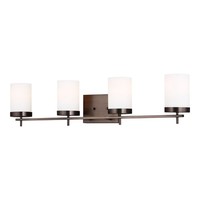 Bathroom Lighting (4 or more bulbs) 34" Width Bathroom Lighting (4 or more bulbs) 34" Width