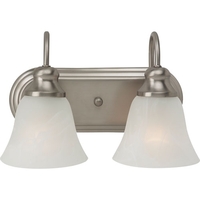 Bathroom Lighting (2 Bulbs) 12-7/16" Width Bathroom Lighting (2 Bulbs) 12-7/16" Width