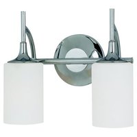 Bathroom Lighting (2 Bulbs) 12-7/8" Width Bathroom Lighting (2 Bulbs) 12-7/8" Width