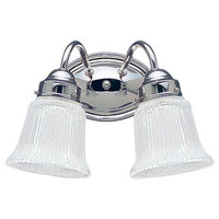 Bathroom Lighting (2 Bulbs) 13-1/4" Width Bathroom Lighting (2 Bulbs) 13-1/4" Width