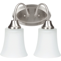 Bathroom Lighting (2 Bulbs) 11-3/4" Width Bathroom Lighting (2 Bulbs) 11-3/4" Width