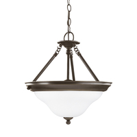 Up Light Pendant 15-1/4" Width