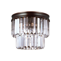 Flush Mount Ceiling Light 10-2/3" Width
