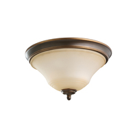 Flush Mount Ceiling Light 15" Width Flush Mount Ceiling Light 15" Width