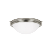 Flush Mount Ceiling Light 14" Width