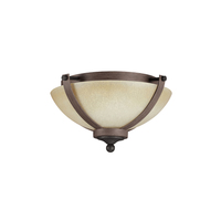 Flush Mount Ceiling Light 15-1/4" Width