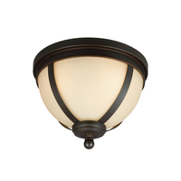 Flush Mount Ceiling Light 14-1/4" Width