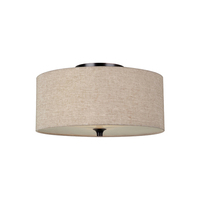 Flush Mount Ceiling Light 14" Width