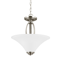 Up Light Pendant 15" Width