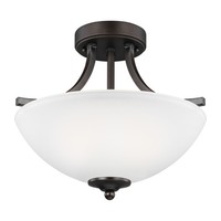 Semi Flush Mount 13-4/5" Width