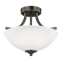 Semi Flush Mount 13-4/5" Width