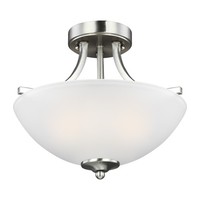 Semi Flush Mount 13-4/5" Width