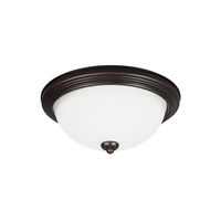 Flush Mount Ceiling Light 14-1/2" Width