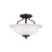 Semi Flush Mount 13" Width
