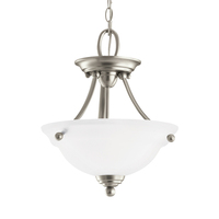 Semi Flush Mount 12-1/2" Width