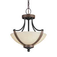 Up Light Pendant 15-1/4" Width